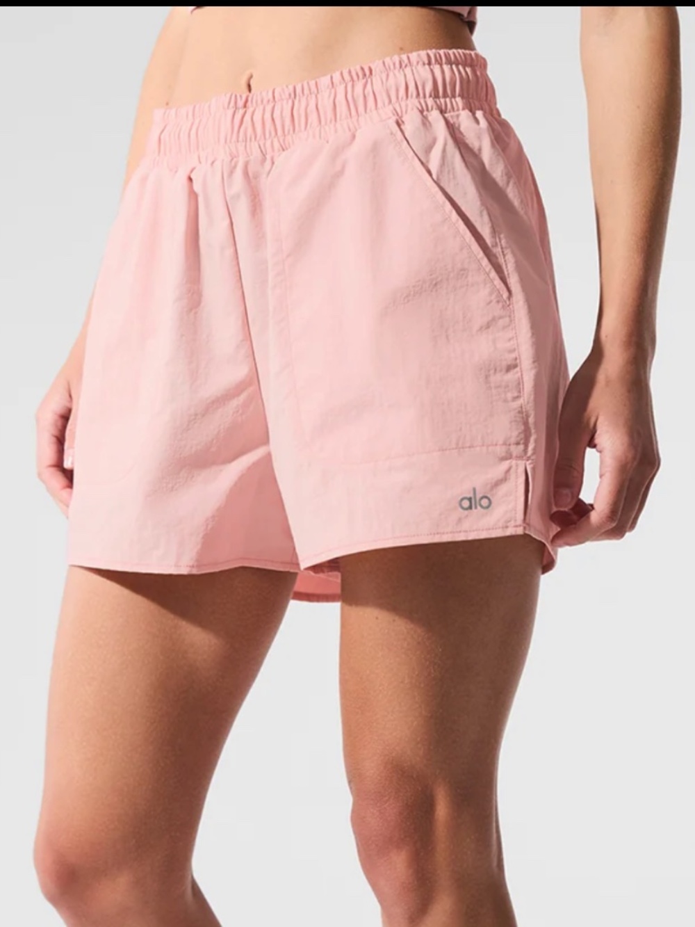 alo | Pink Quartz Alumni Short